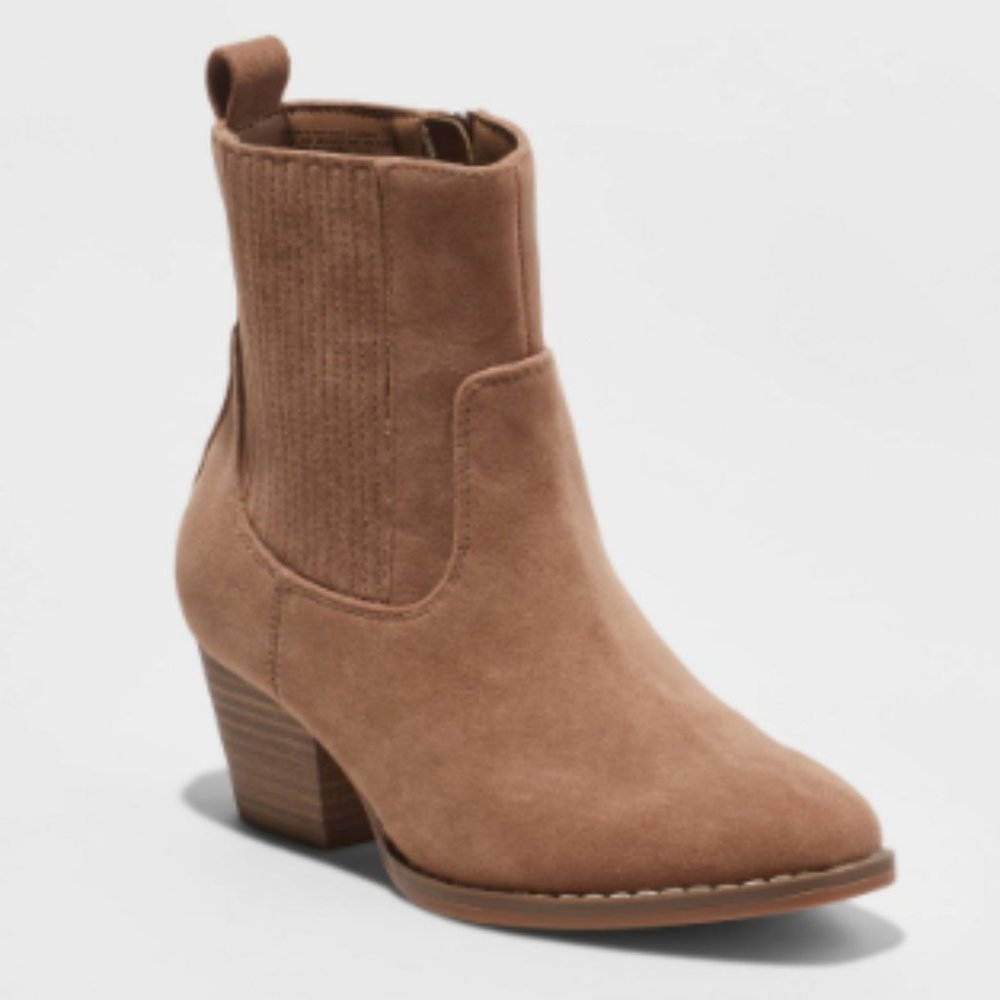 Solita Western Boots - Universal Threads - Tan, Light Brown